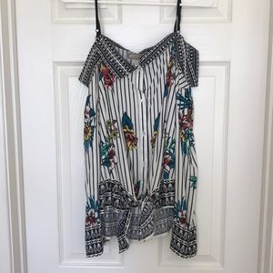 Floral long sleeve button down